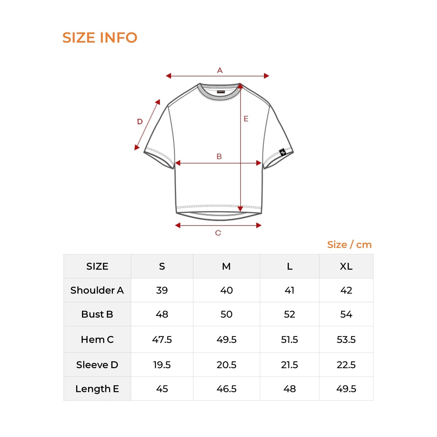 ベーシックストレッチクロップドTシャツ